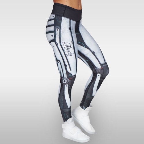 Robota Compression Leggings White