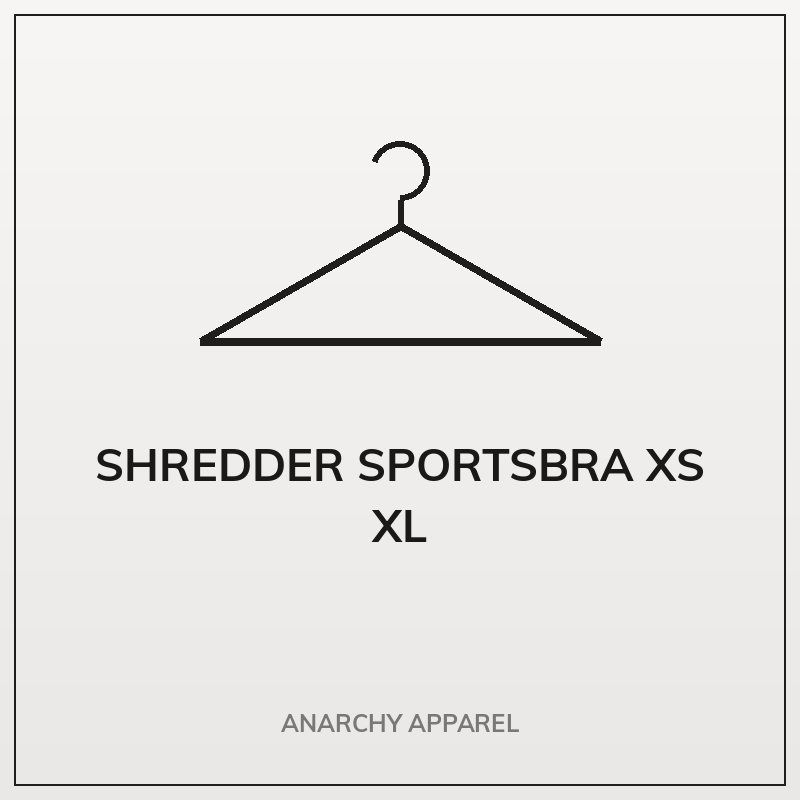 Shredder Sportsbra XS XL