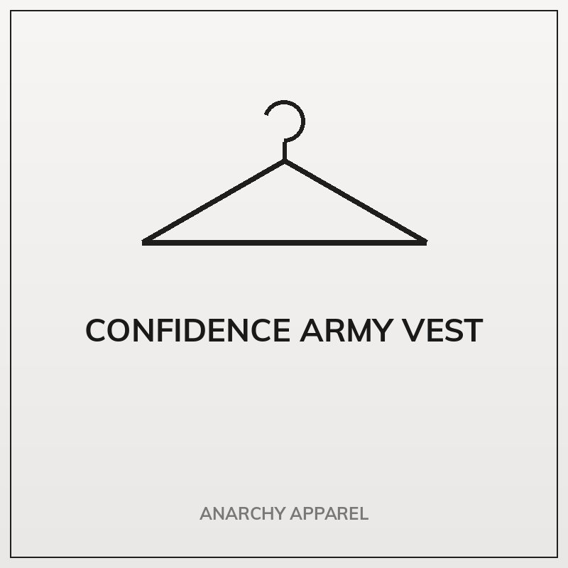 Confidence Army Vest