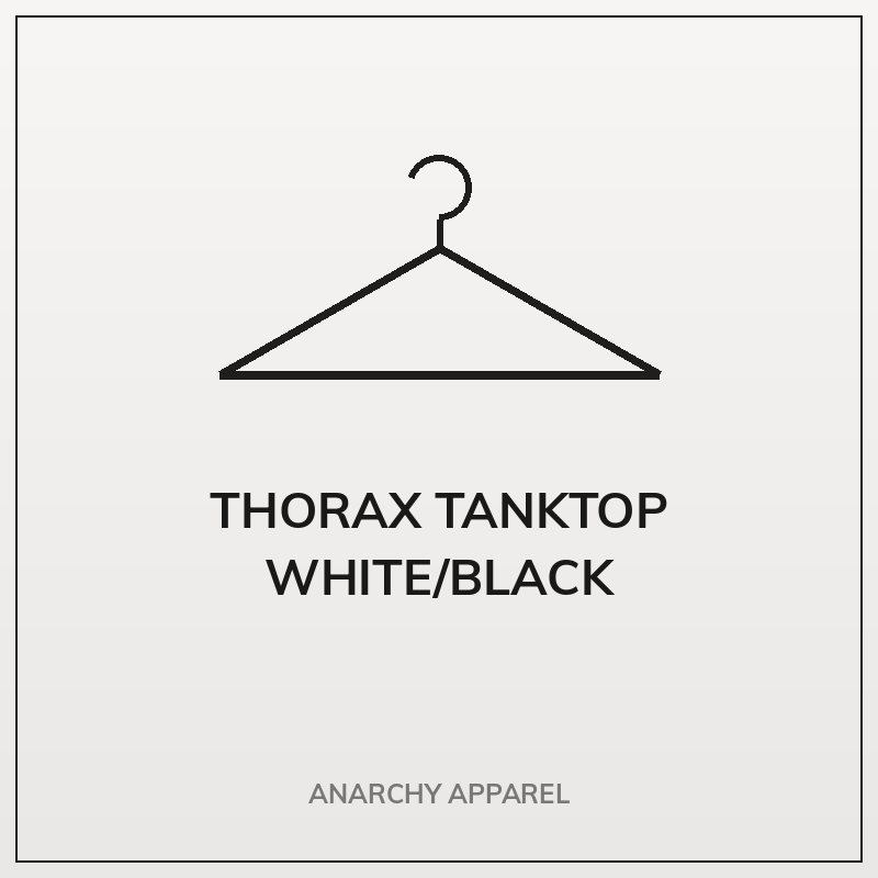Thorax Tanktop White/Black